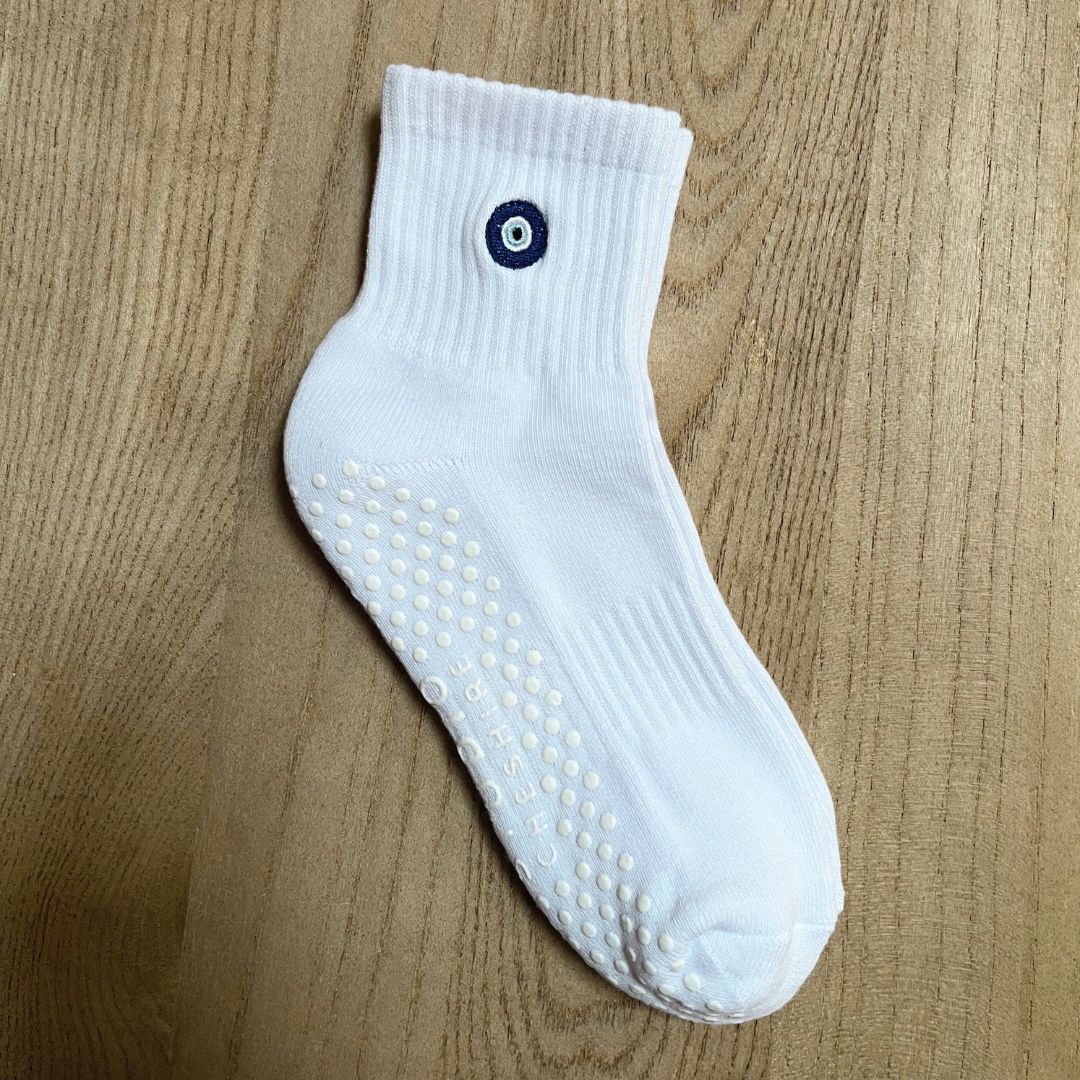 Evil Eye Grip Socks