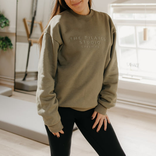 PRE-ORDER Studio Sweatshirt - Olive Green